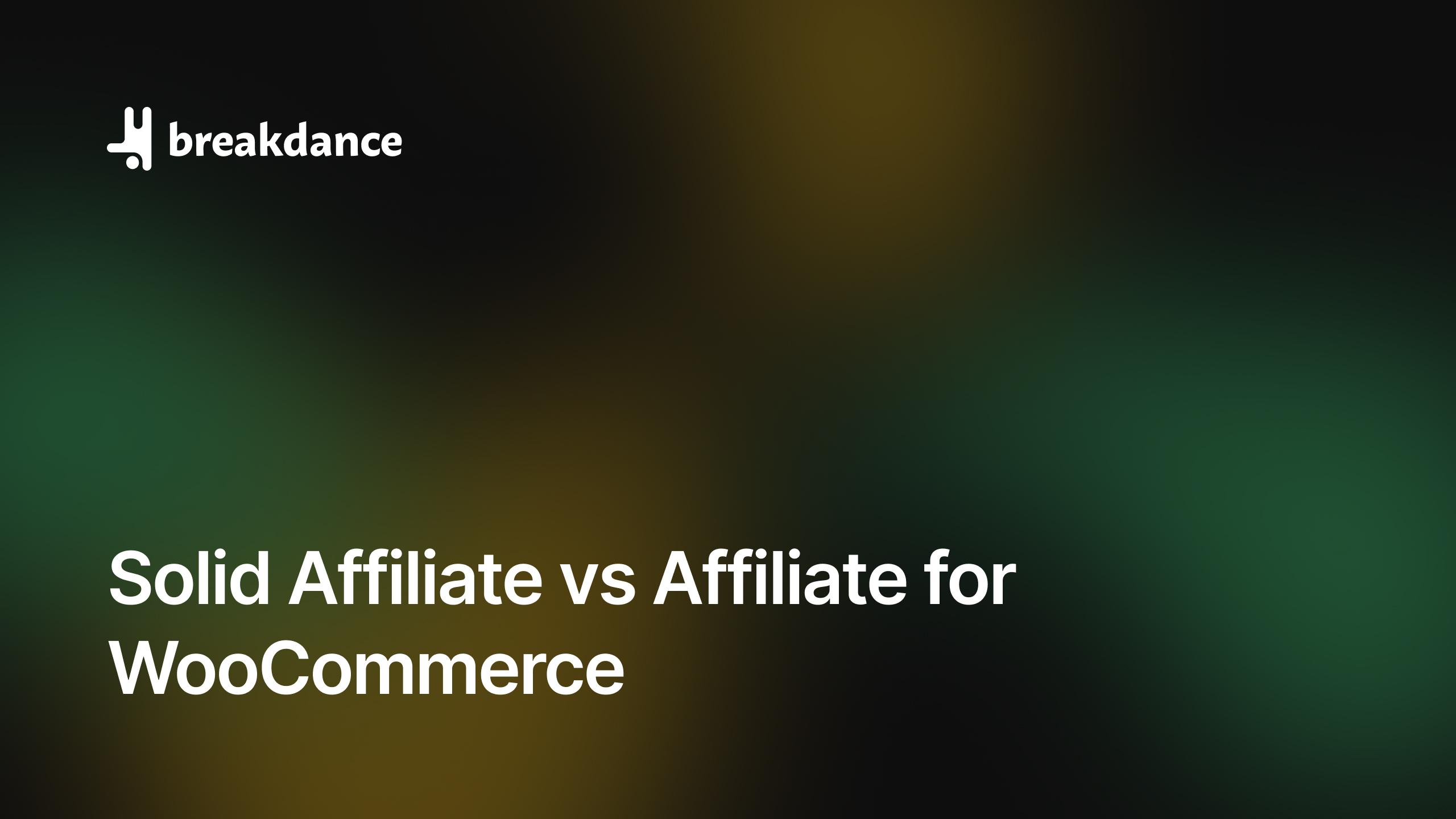 Solid Affiliate vs Affiliate for WooCommerce